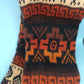 Modern handmade Peruvian alpaca scarf