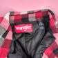 90s Wrangler lined flannel jacket