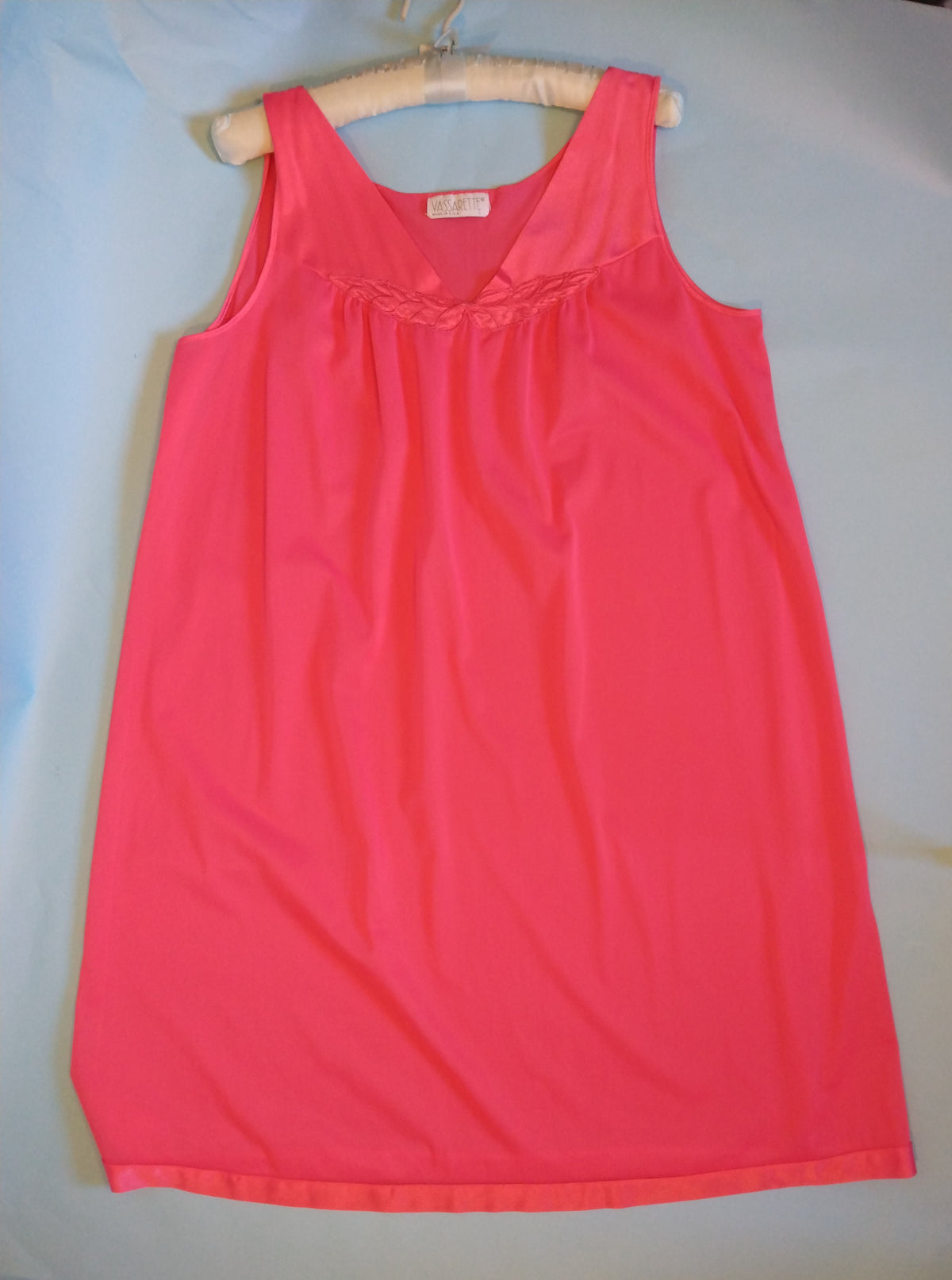 Vintage pink peignoir set