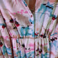 Vintage polyester hostess dress