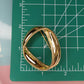 Vintage Monet circle brooch