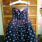 Jessica McClintock for Gunne Sax polka dot tulle dress