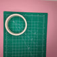 Vintage plastic ivory color bangle