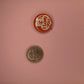 1970s P.S. I love you pin