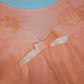 Vintage bubblegum pink babydoll nightgown